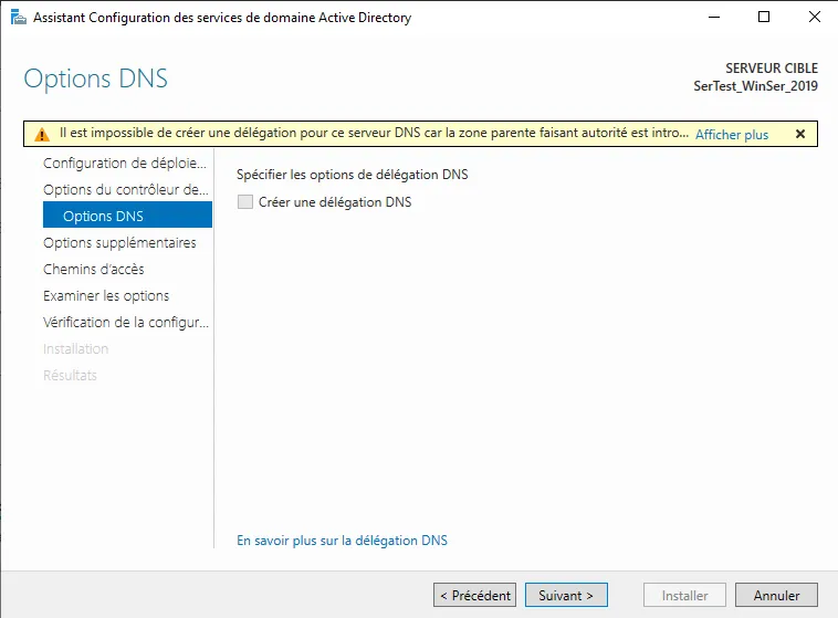 AD Configuration et Promotion