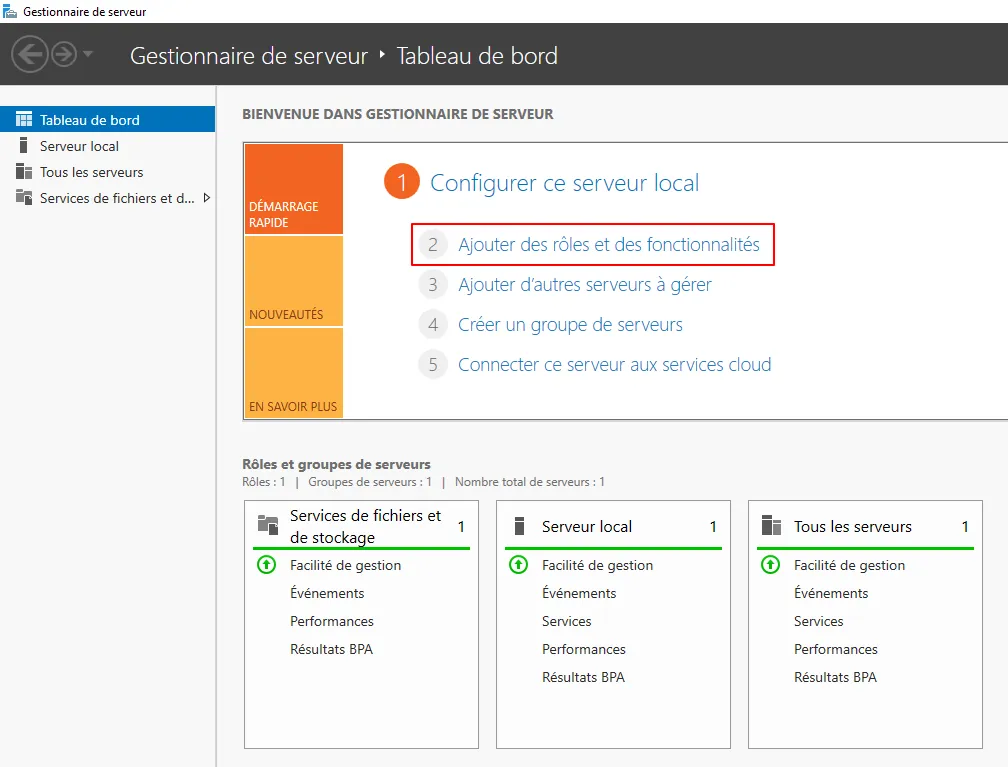 AD Configuration et Promotion
