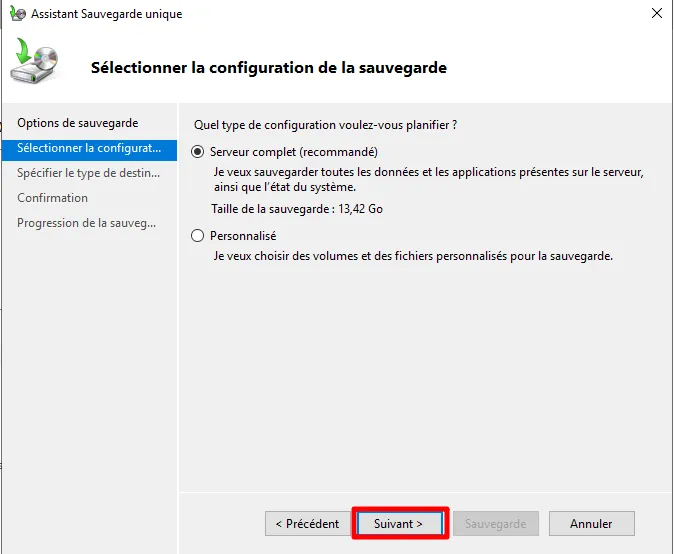 AD Sauvegarde