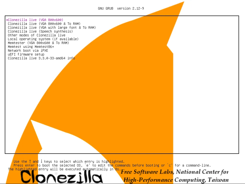 CloneZilla