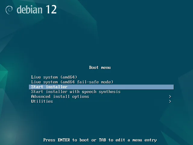 Debian_12_Core_Installation