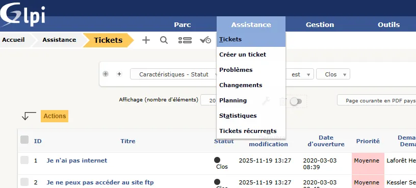 GLPI_changement_de_masse