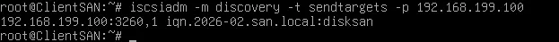 SAN Debian12 2