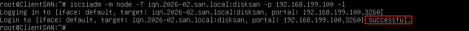SAN Debian12 2