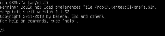 SAN Debian12 2