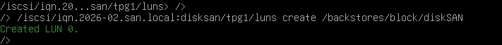 SAN Debian12 2